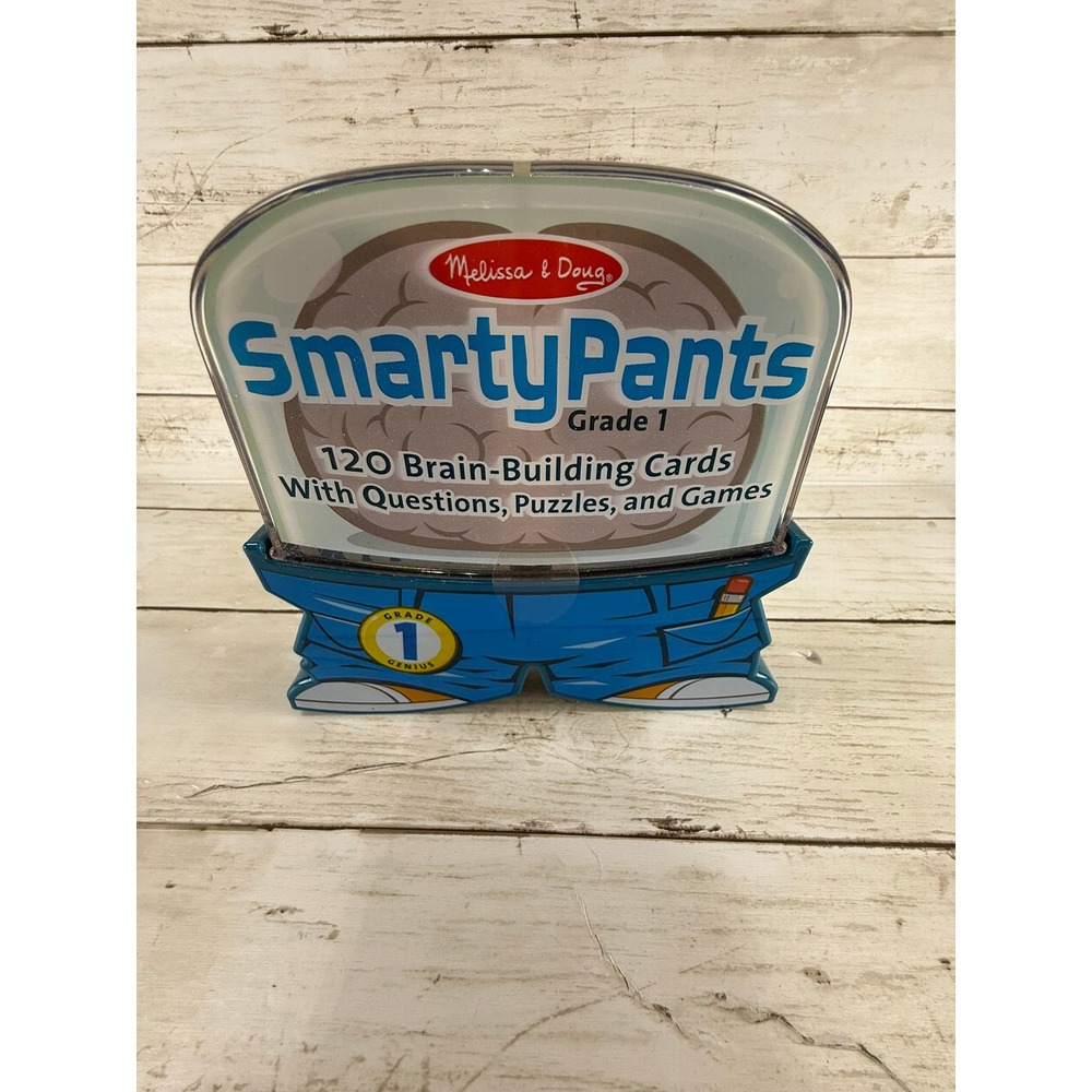 Melissa & Doug Smarty Pants Grade 1 Educational Set 120 Brain Building Cards